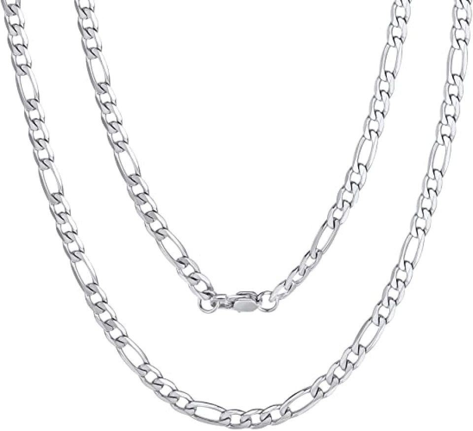 Chaine argent 925, figaro - 925-FIG45-18 - Arezzo
