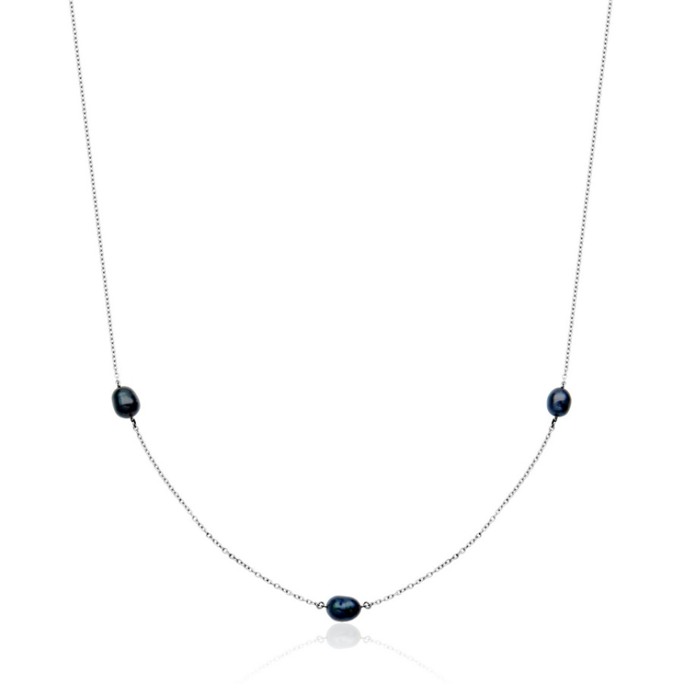 Collier pour femme en stainless, perles - T0XF350116 - Steelx