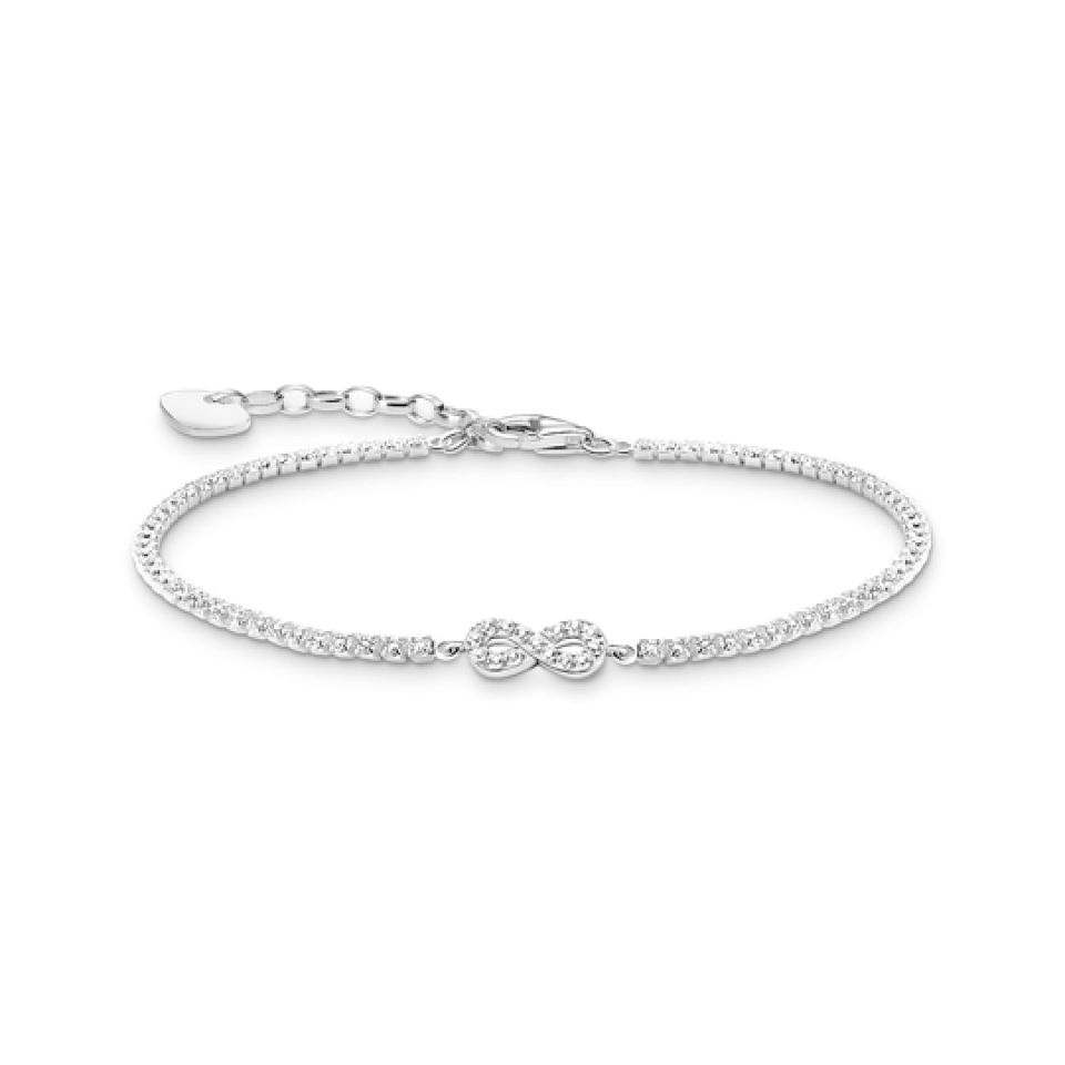 Bracelet pour femme en argent 925, cubic zirconium - A2176-051-14-L19V - Thomas Sabo