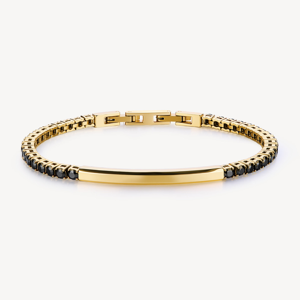 Bracelet pour homme en stainless, cubic zirconium - BVD37 - Brosway