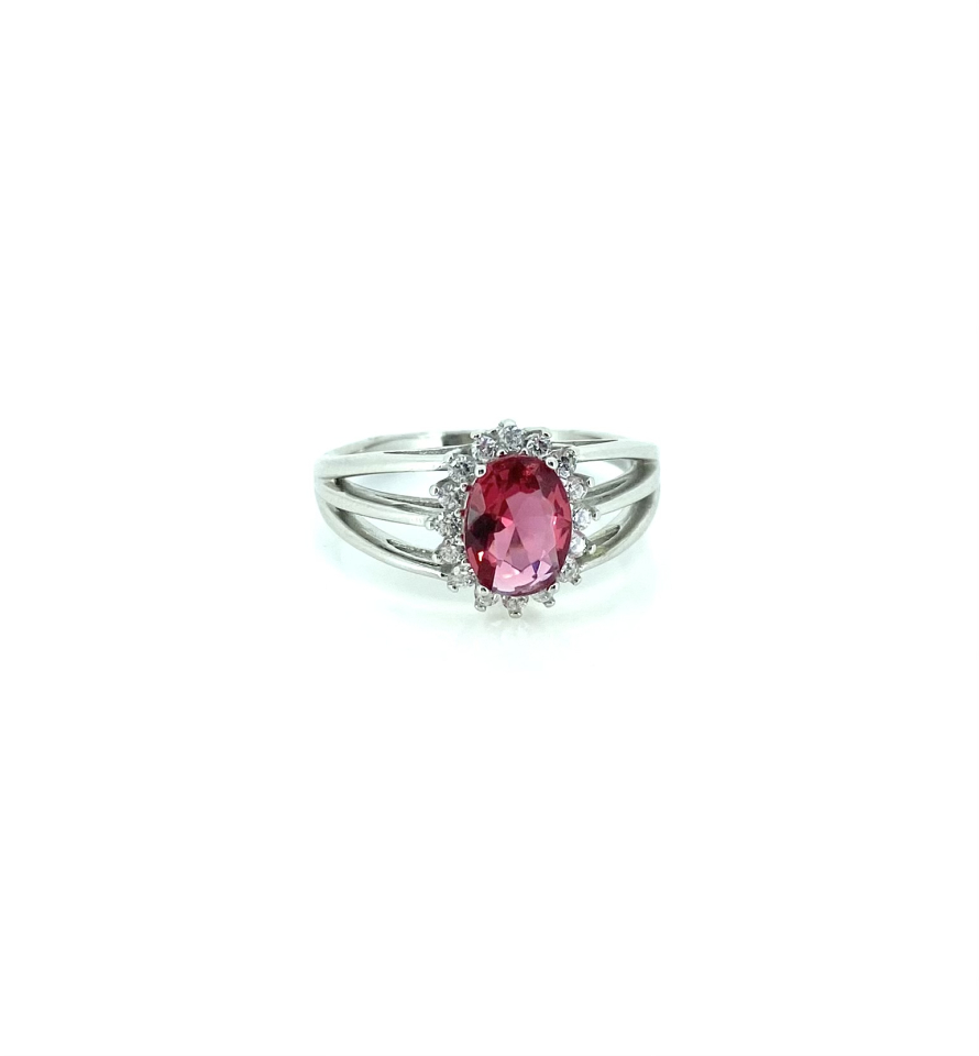 Bague pour femme en argent 925, cubic zirconium