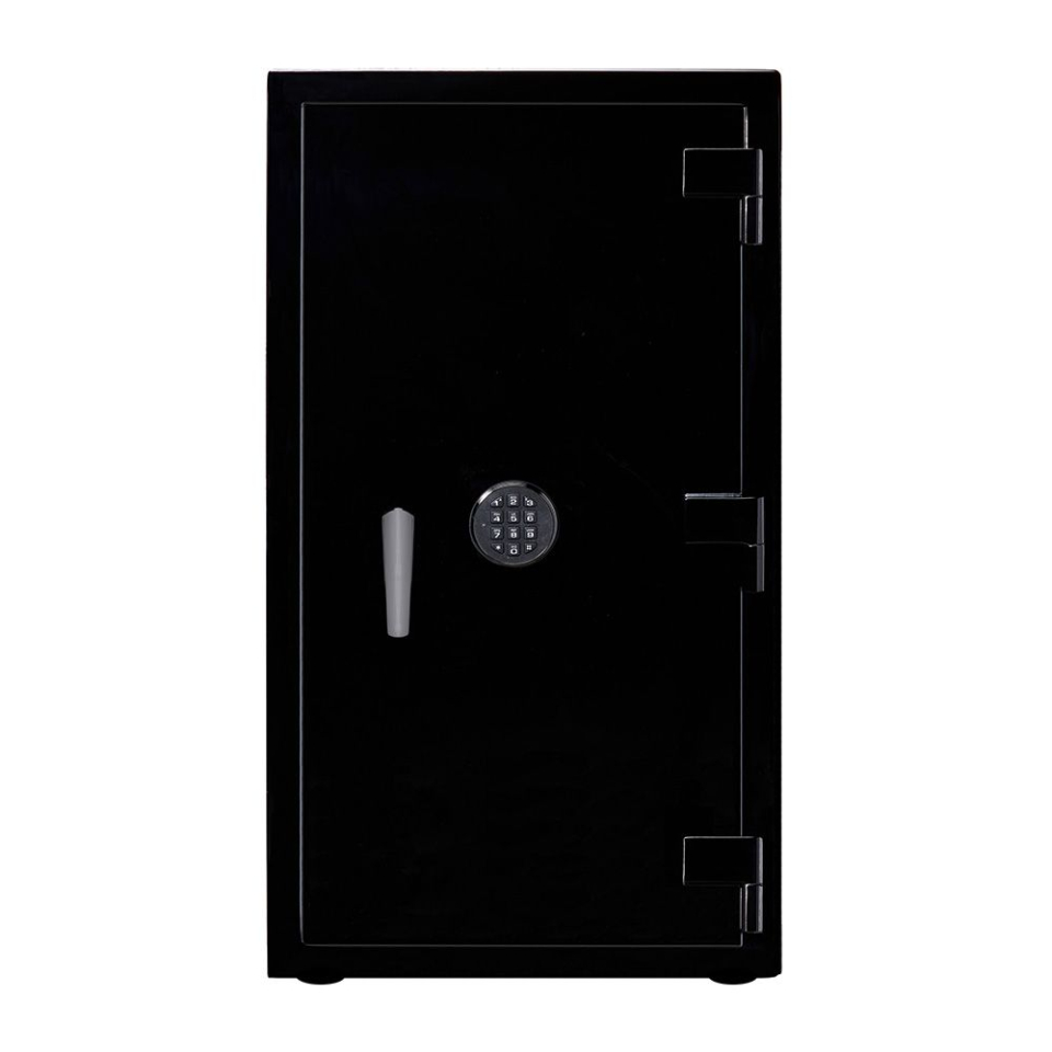 Coffre-fort pour montre et précieux en stainless et cuir végétarien, bluetooth, 730 livres - 491202 - Wolf