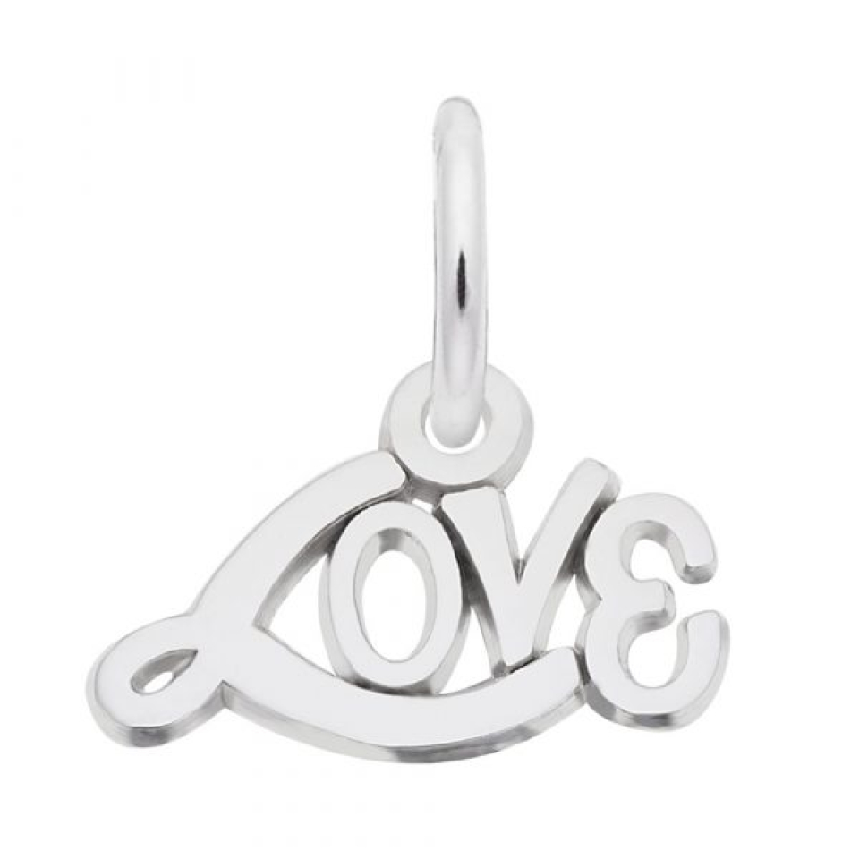Pendentif en argent 925, love - 10-5592-000 - Rembrandt Charms