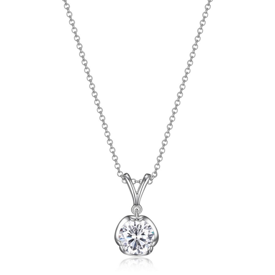 Pendentif pour femme en argent 925, cubic zirconium - R0LBJH0046 - ELLE