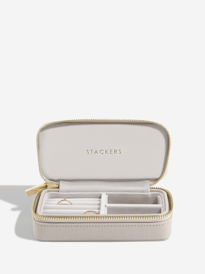 Coffre à bijoux transportable en cuir - 75344 - Stackers