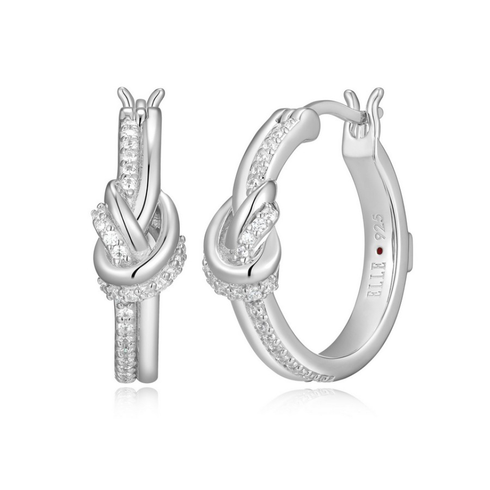 Boucles d'oreilles pour femme en argent 925, cubic zirconium - R2LCV5000J - ELLE