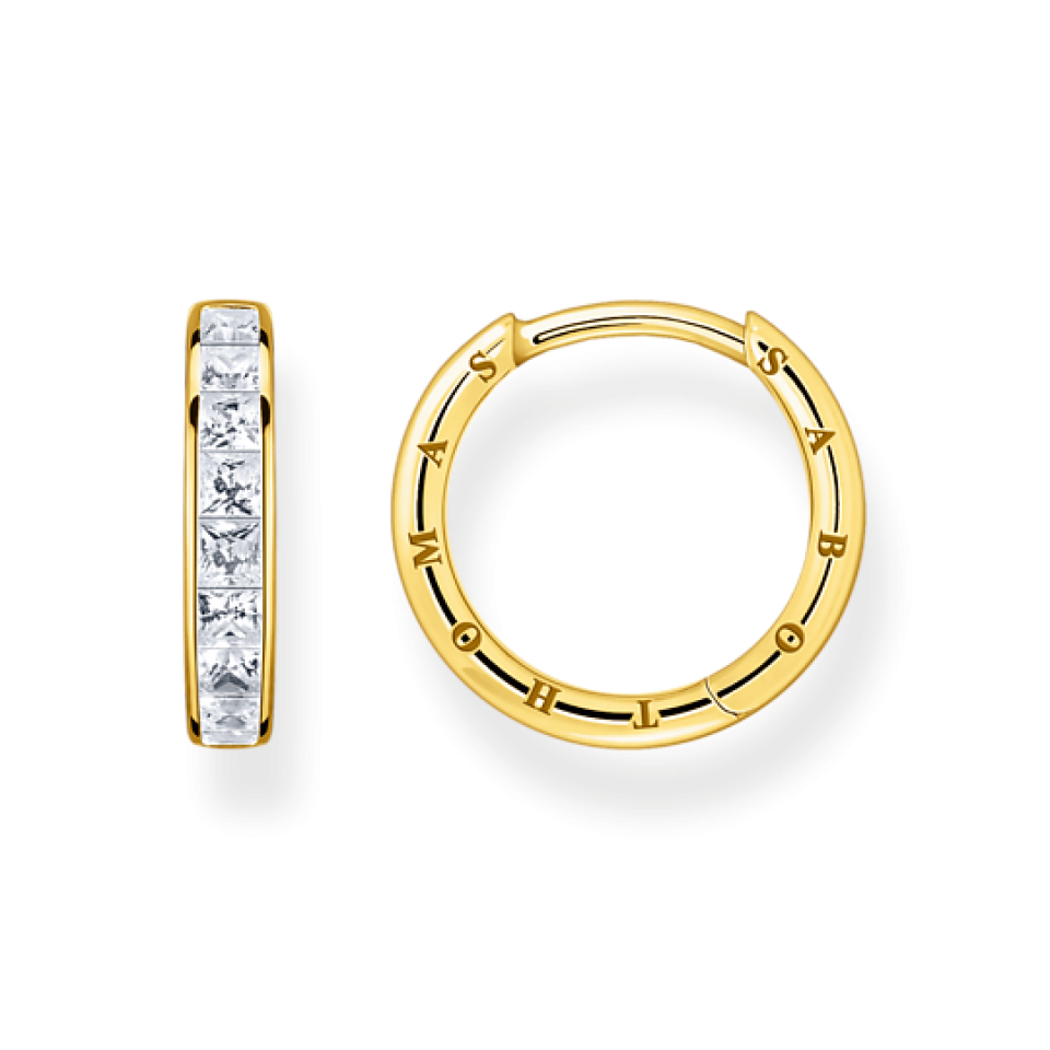 Boucles d'oreilles pour femme en argent 925, cubic zirconium - CR668-414-14 - Thomas Sabo