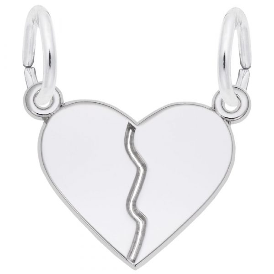 Pendentif en argent 925, coeur - 10-7730-000 - Rembrandt Charms
