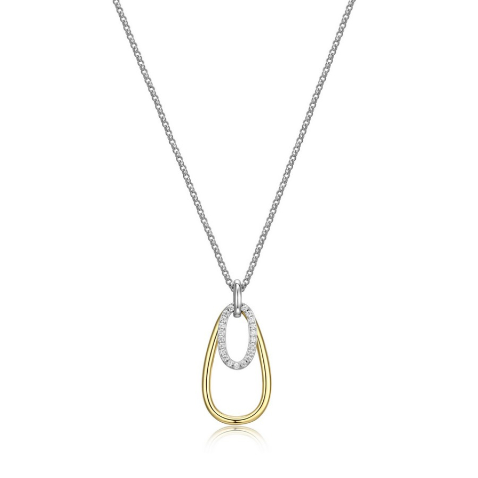 Pendentif pour femme en argent 925, cubic zirconium