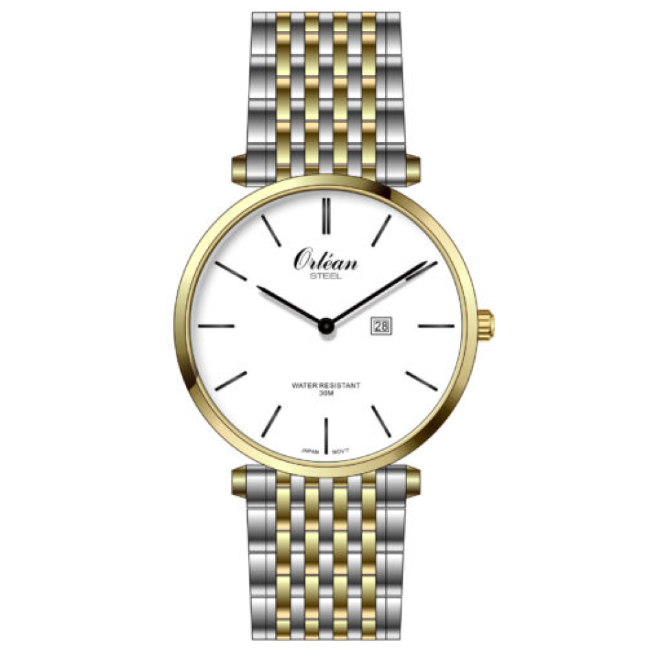 Montre pour homme en stainless, 3ATM