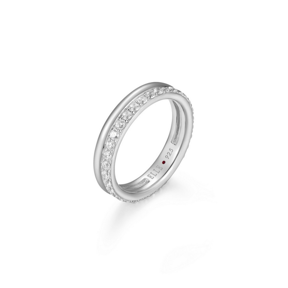 Bague pour femme en argent 925, cubic zirconium - R4LAJK00AC - ELLE