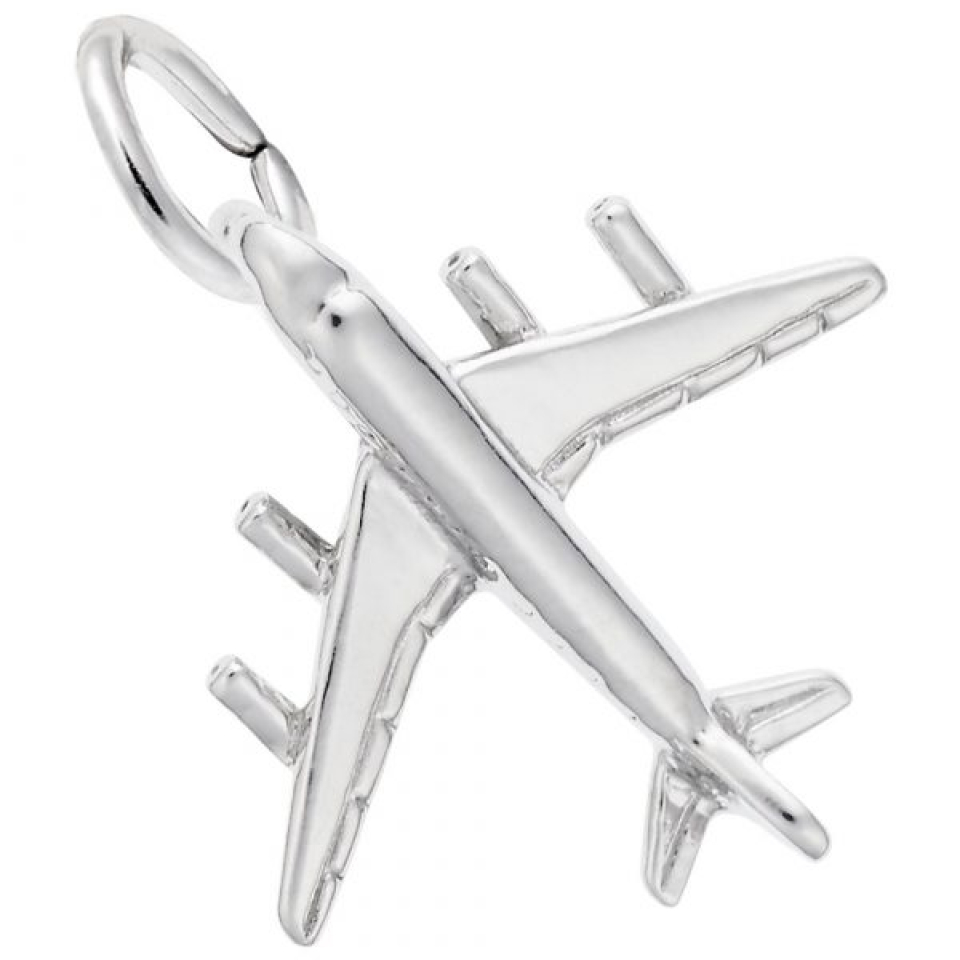 Pendentif en argent 925, avion - 10-0632-000 - Rembrandt Charms