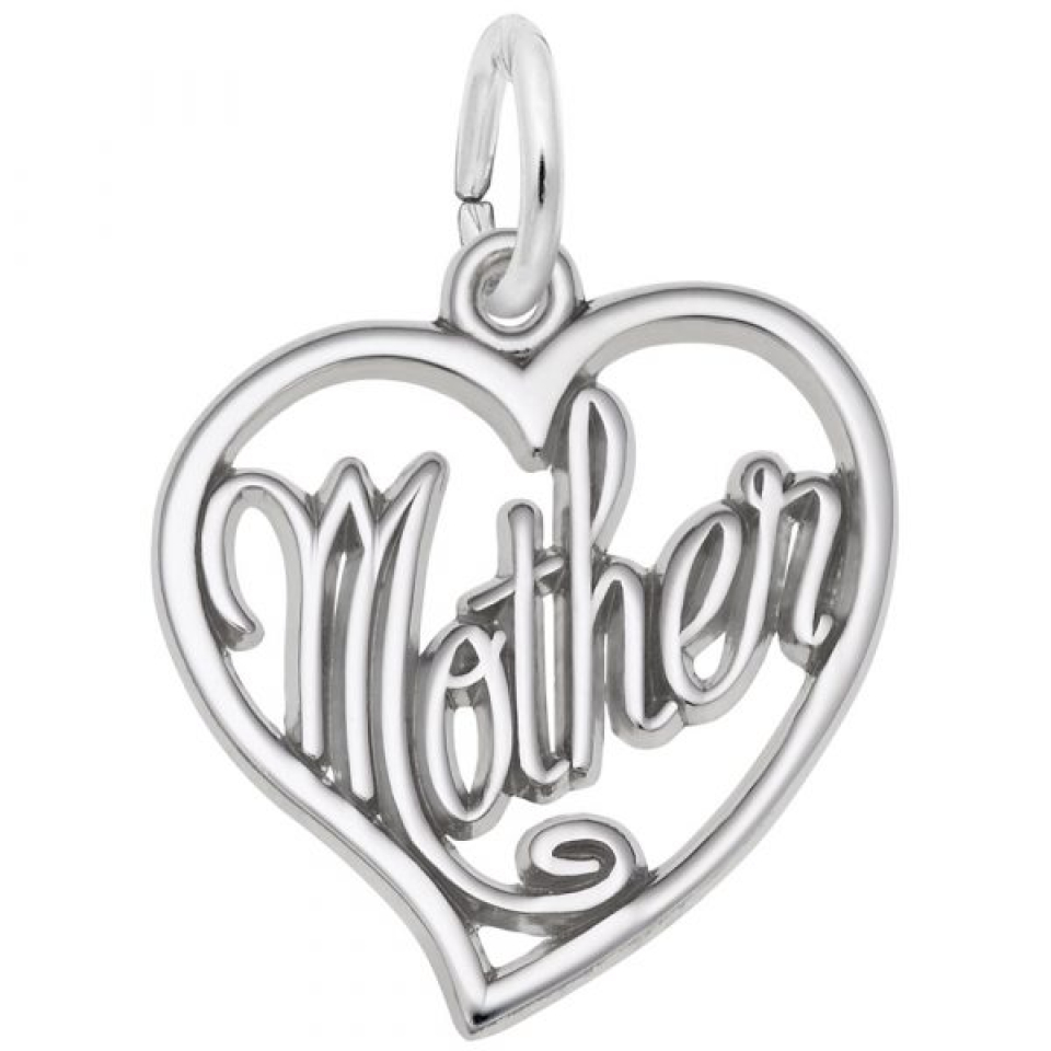 Pendentif en argent 925, maman - 10-3500-000 - Rembrandt Charms