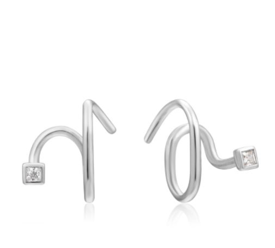 Boucles d'oreilles pour femme en argent 925 - E023-06H - Ania Haie